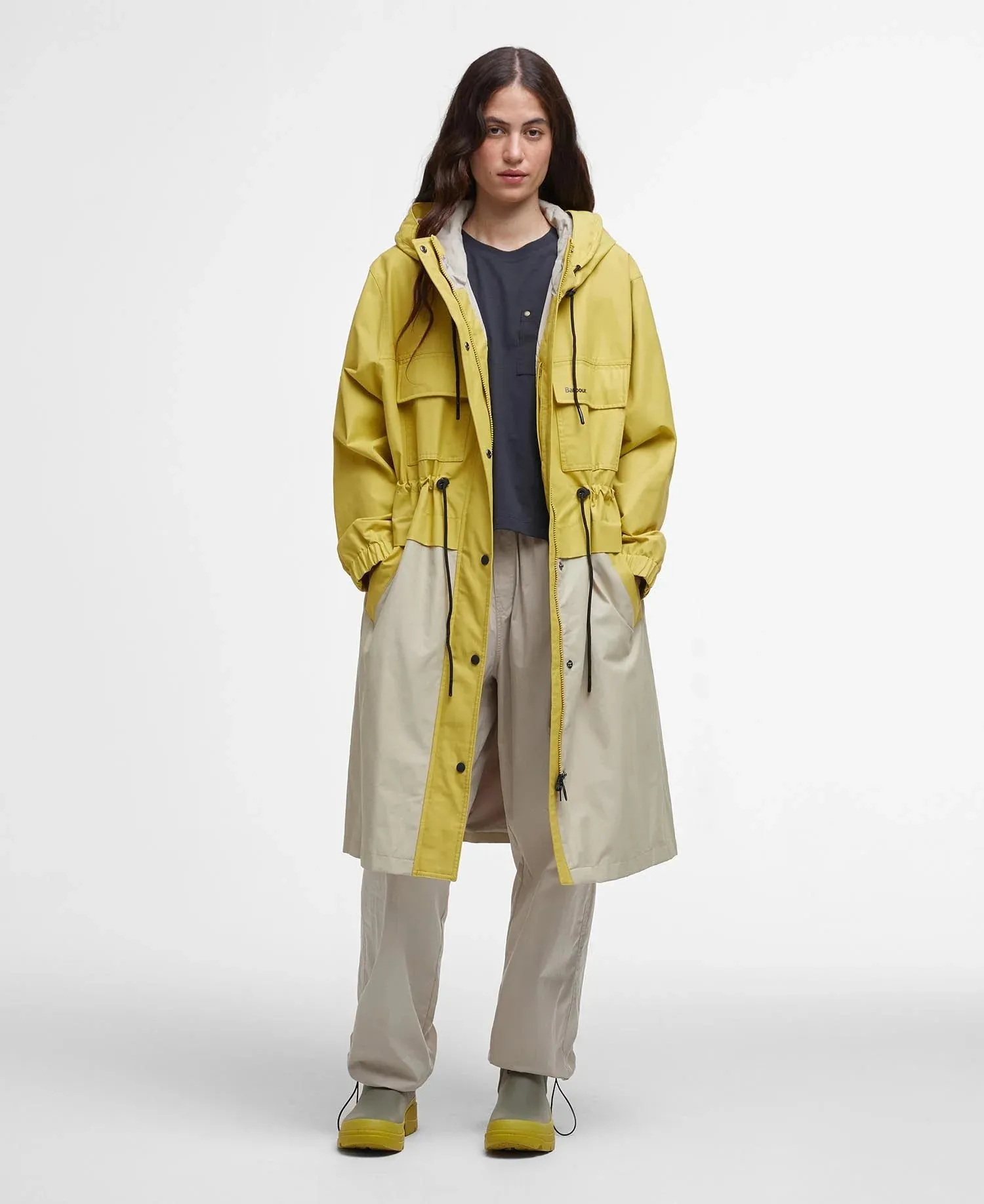 Barbour Womens Evie Jacket - Limeade