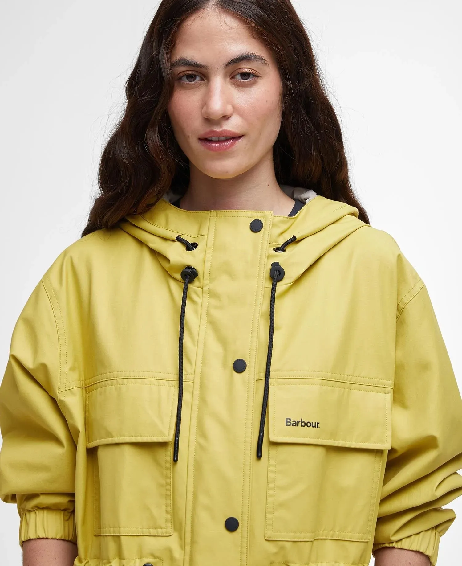 Barbour Womens Evie Jacket - Limeade