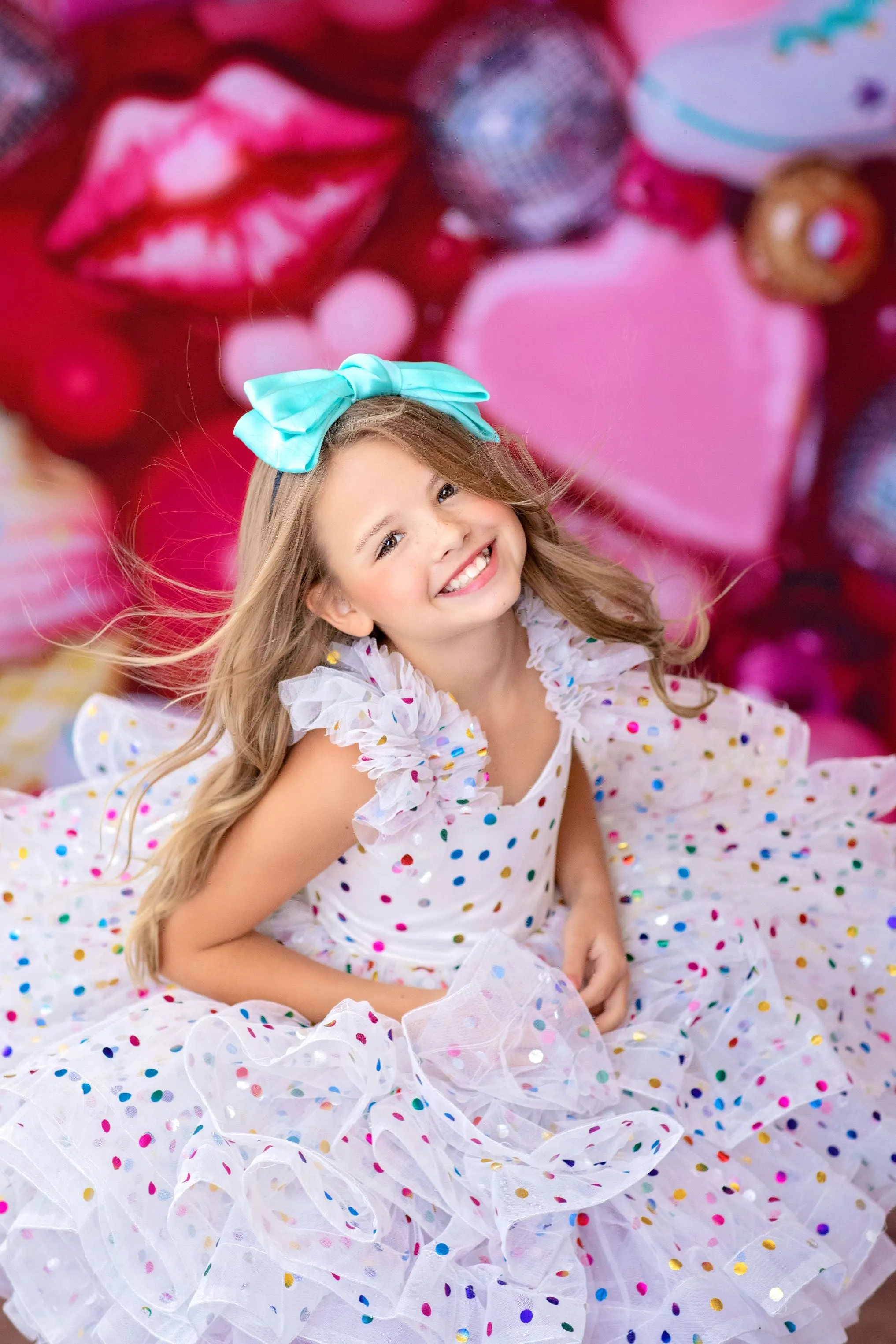 Confetti Dream - Choose Your Color & Style | Petal-Length Gown | Editorial Dress, Couture Gown, Perfect for Special Occasions