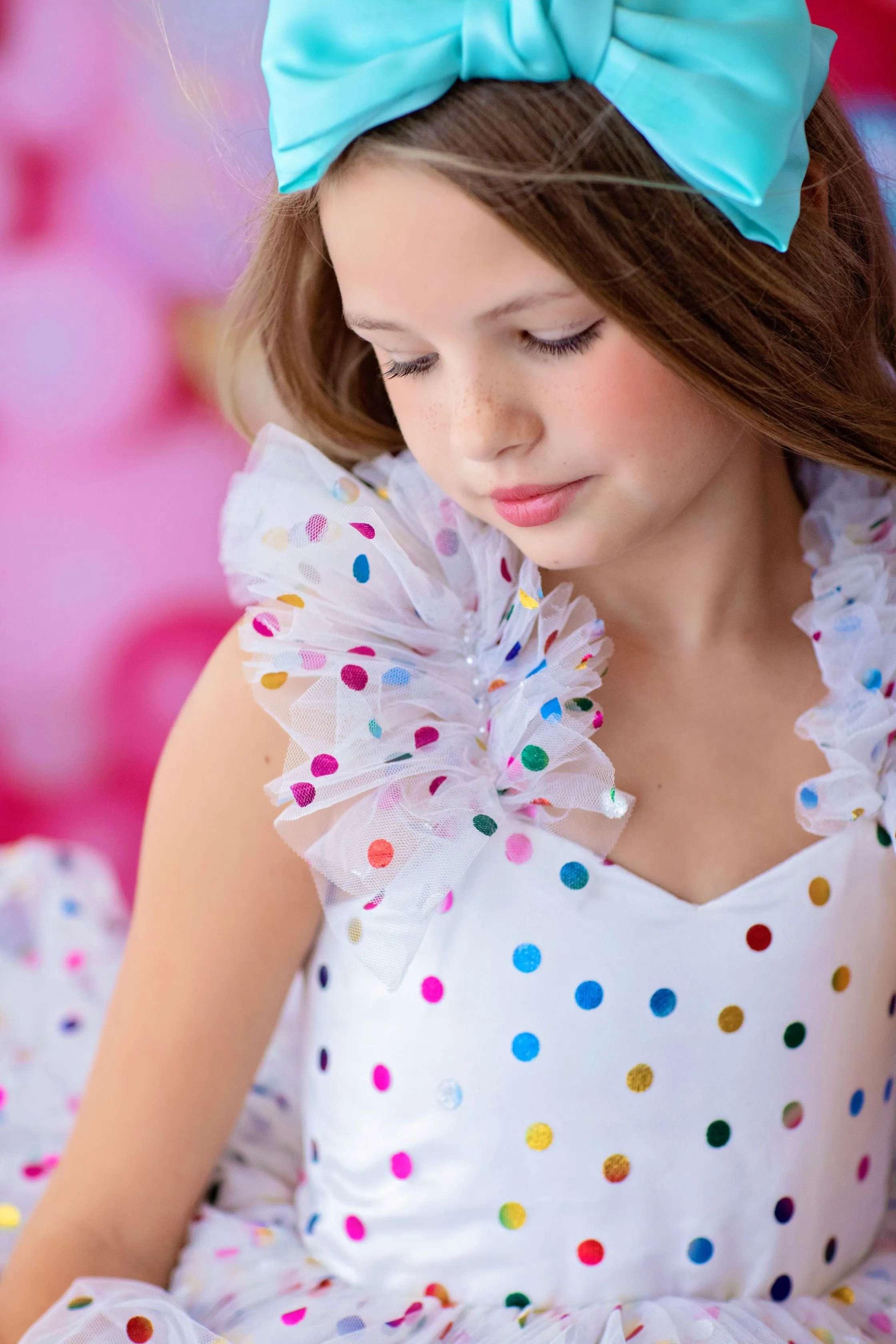 Confetti Dream - Choose Your Color & Style | Petal-Length Gown | Editorial Dress, Couture Gown, Perfect for Special Occasions