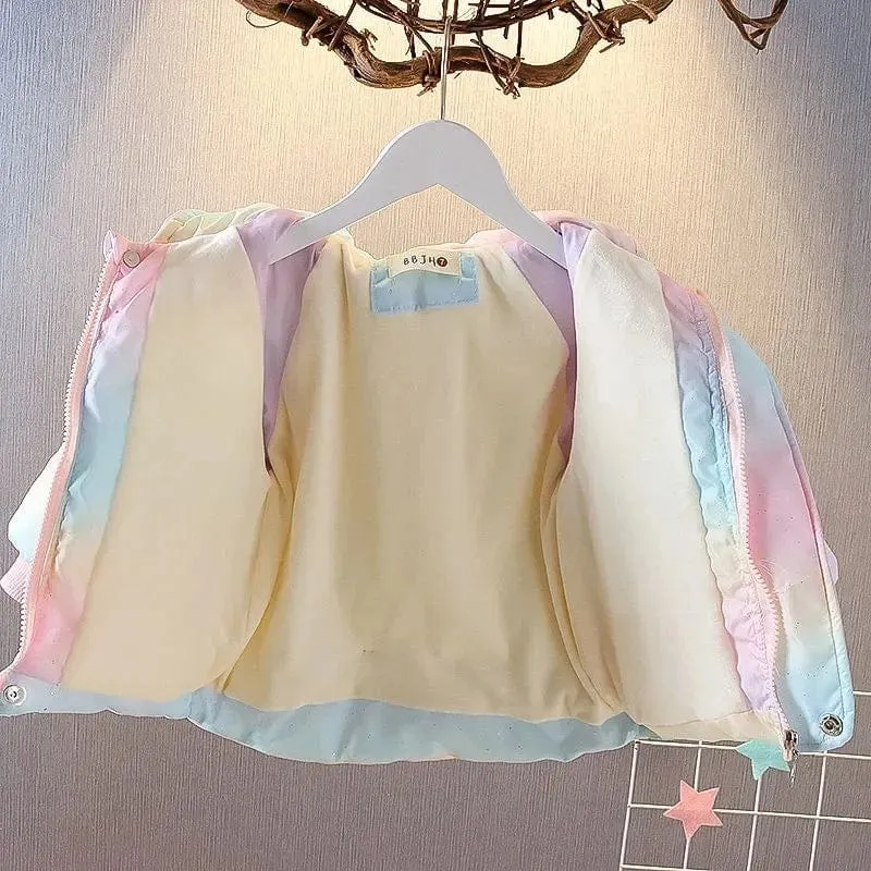 Girls Unicorn Winter Jacket