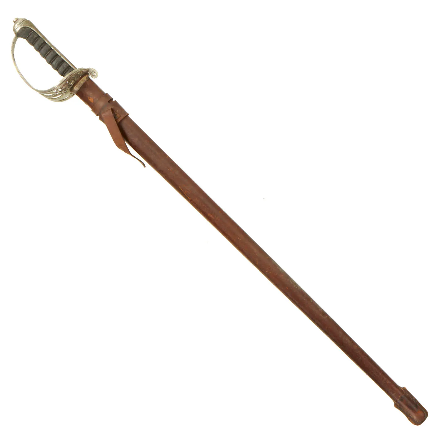 Original British Victorian P-1895 Light Infantry Officer's Sword by Armfields Ltd. with Scabbard