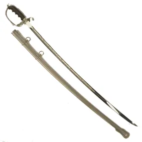 Original U.S. Pre-WWII M-1903 Army Officer's Dress Sword named to Emory W. Heizer with Scabbard