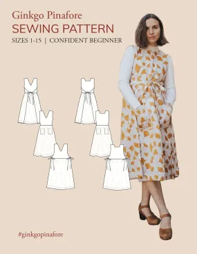 PDF Pattern - Ginkgo Pinafore | Madswick