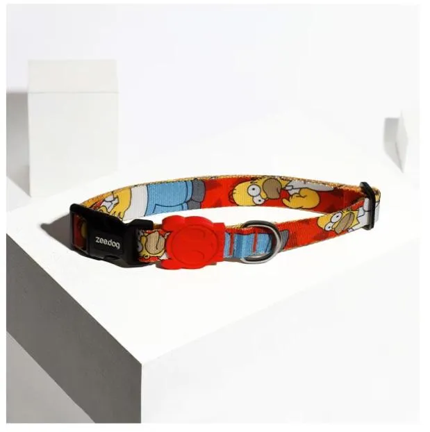 Zee.Dog Homer Simpson Collar